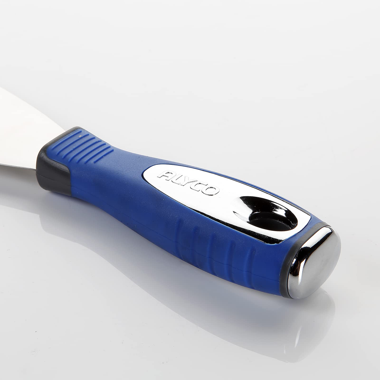 Flexible Stainless Steel Spatula 100mm with Tri-Component Handle - Perfect for Baking, Cooking & Kitchen Use - ALYCO