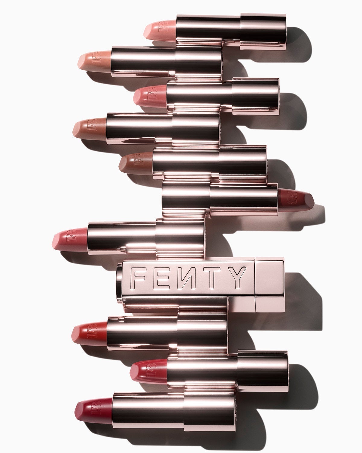 Fenty Icon The Fill Semi Matte Refillable Lipstick - Long Lasting Lip Color for Women | Perfect for Everyday Wear, Special Occasions & Makeup Looks