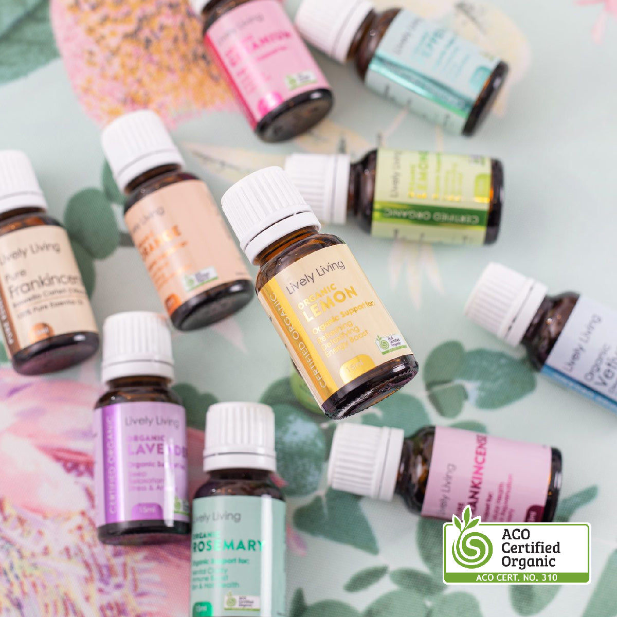 10-Pack Organic 15ml Essential Oils Set for Aromatherapy, Massage & Relaxation - Pure Single Note Wellness Kit for Diffusers, DIY Skincare & Home Spa
