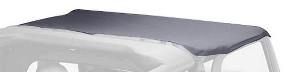Bestop 5252835 Black Diamond Targa-Style Strapless Bikini Top for Jeep Wrangler 2003-2006 - Convertible Soft Top Replacement for Summer Beach & Off-Road Adventures