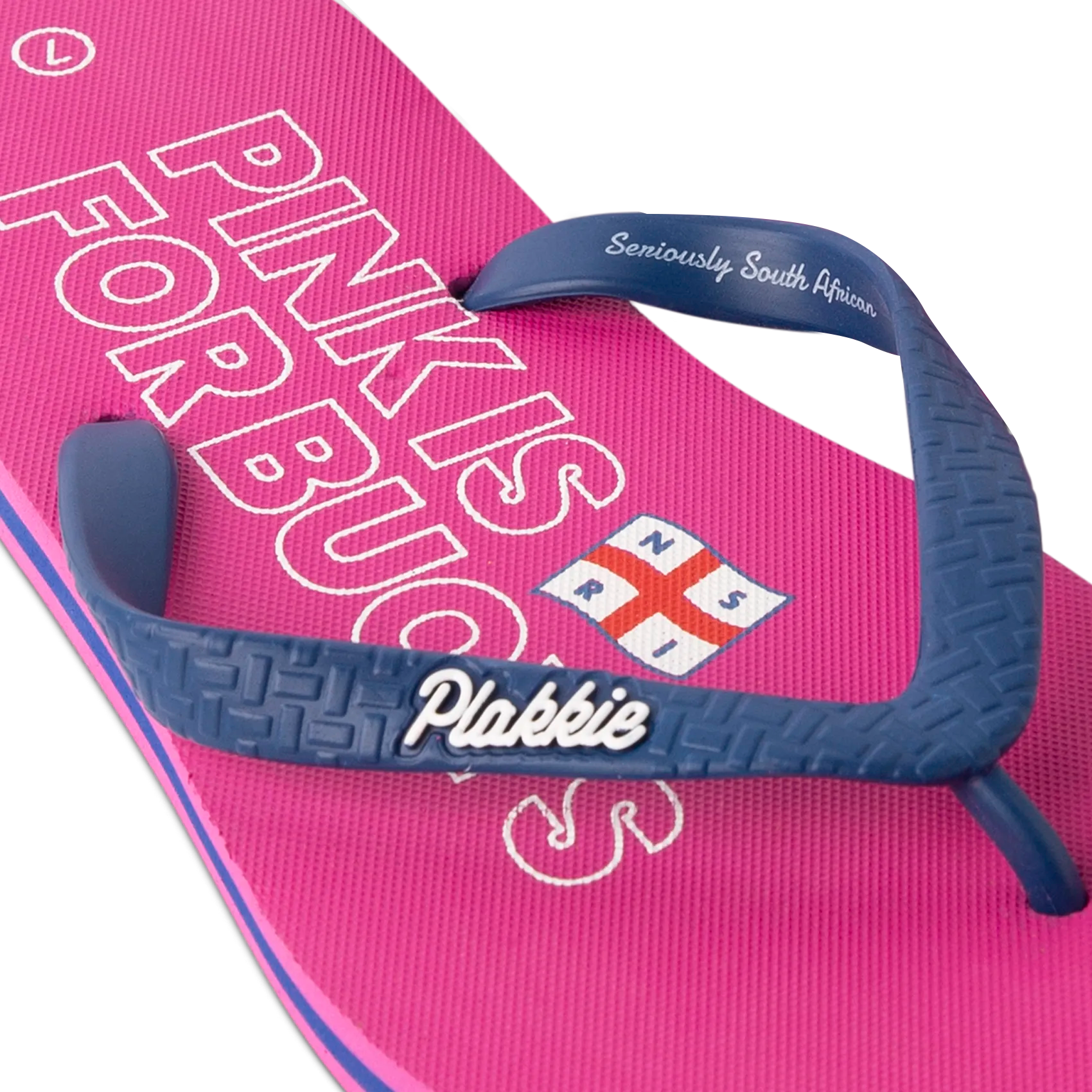 NSRI Pink is for Buoys Life Vest - Pink & Blue Flotation Device for Water Safety | Perfect for Boating, Swimming & Beach Activities