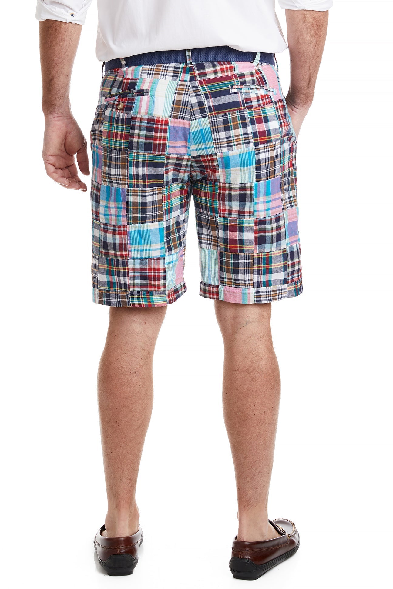 Cisco Short Weston Patch Madras - Premium Cotton Men's Casual Shirt for Summer & Travel | Comfortable & Stylish