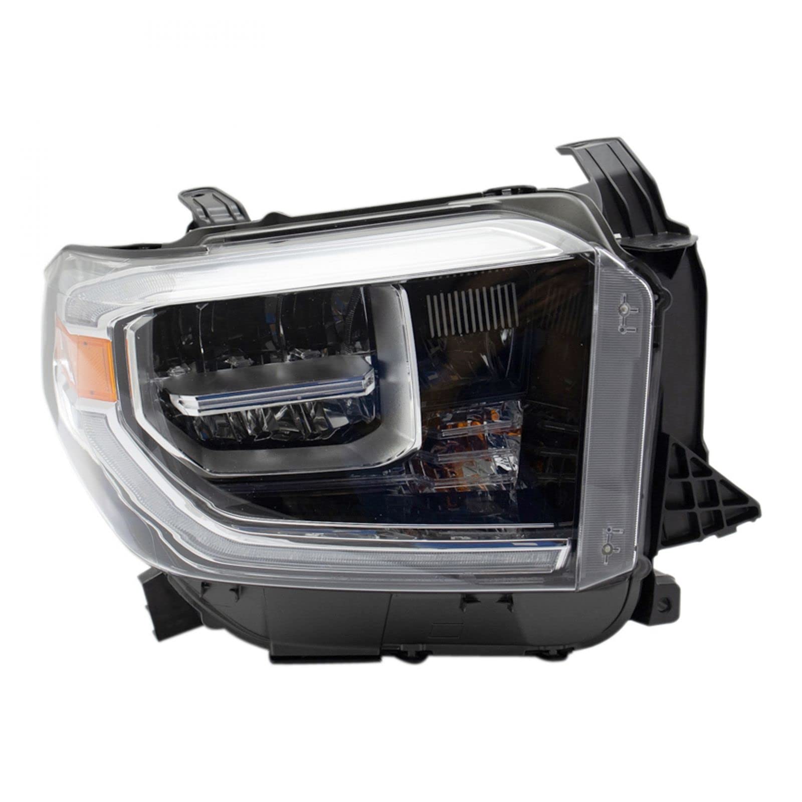 Toyota Tundra Passenger Side Right Headlight Assembly - Replacement Headlamp Compatible with 2007-2021 Models | Perfect for Night Driving & Off-Road Adventures