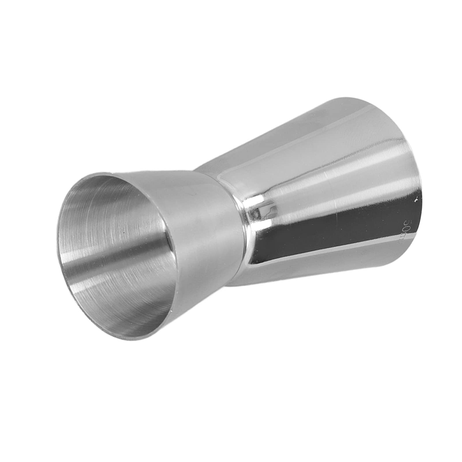 Premium Stainless Steel Double Jigger Cocktail Measuring Cup - 1.7oz & 0.85oz Bartending Tool for Mixing Drinks - Professional Barware with Thickened Design & Mirror Polish - Perfect for Home Bars, Cocktail Parties & Bartender Training
