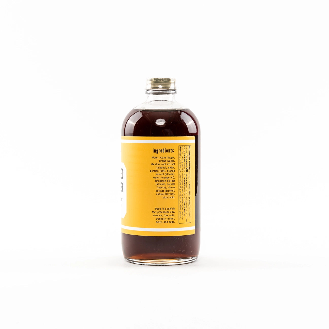 Old Fashioned Cocktail Syrup - Premium Mix for Whiskey Cocktails - Perfect for Home Bars, Parties & Classic Cocktail Making