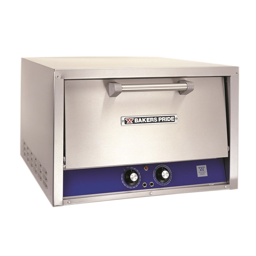 Bakers Pride P22S 2-Deck Commercial Pizza & Pretzel Oven - 208V, 3600W for Restaurants, Pizzerias & Food Trucks - Perfect for Baking Pizzas, Pretzels & Breads
