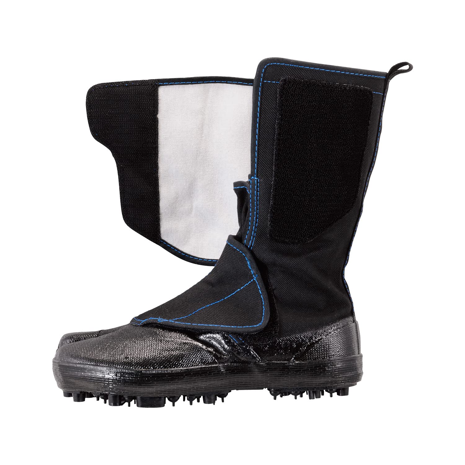 Japanese Style Steel Toe Work Boots with Spikes - Anti-Slip Safety Shoes for Construction & Outdoor Work | Durable Workwear for Men in Industrial, Warehouse & Landscaping Jobs