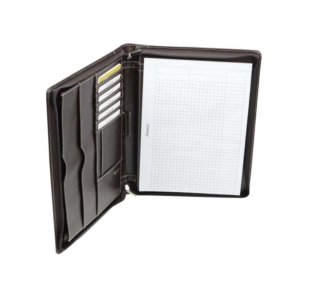 Premium A4 Monaco Folders - Antique Dark Brown File Folders for Office, School & Document Organization | Ideal for Business, Home & Professional Use