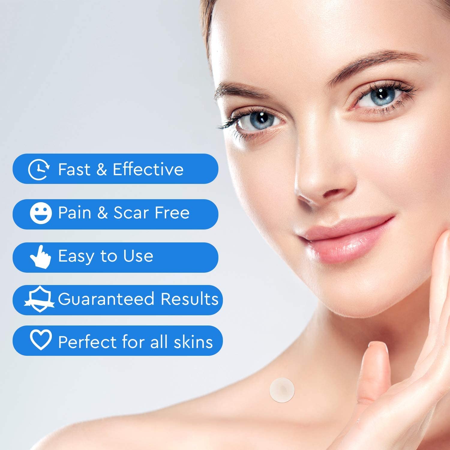 BLAGO Hydrocolloid Acne Pimple Patches for Face - 72 Count Spot Treatment for Blemishes & Breakouts | Effectively Calms & Relieves Acne | Perfect for Overnight Spot Treatment & Daily Facial Care