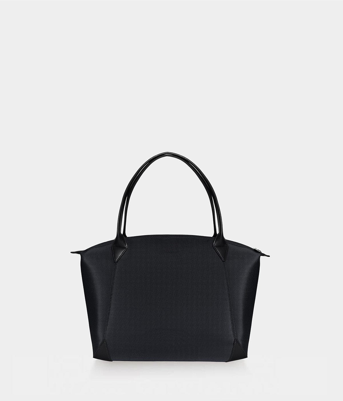 Eco-Friendly Apple Skin & Recycled Nylon Weekender Travel Bag - Black | Perfect for Weekend Getaways, Business Trips & Gym Essentials