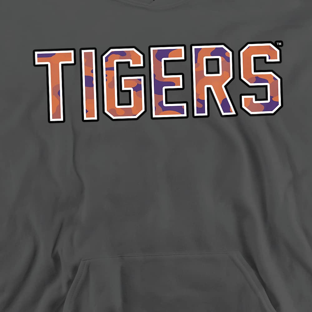 Clemson University Official Camo Hoodie for Kids - Boys & Girls Pullover Sweatshirt | School Spirit, Game Day & Casual Wear