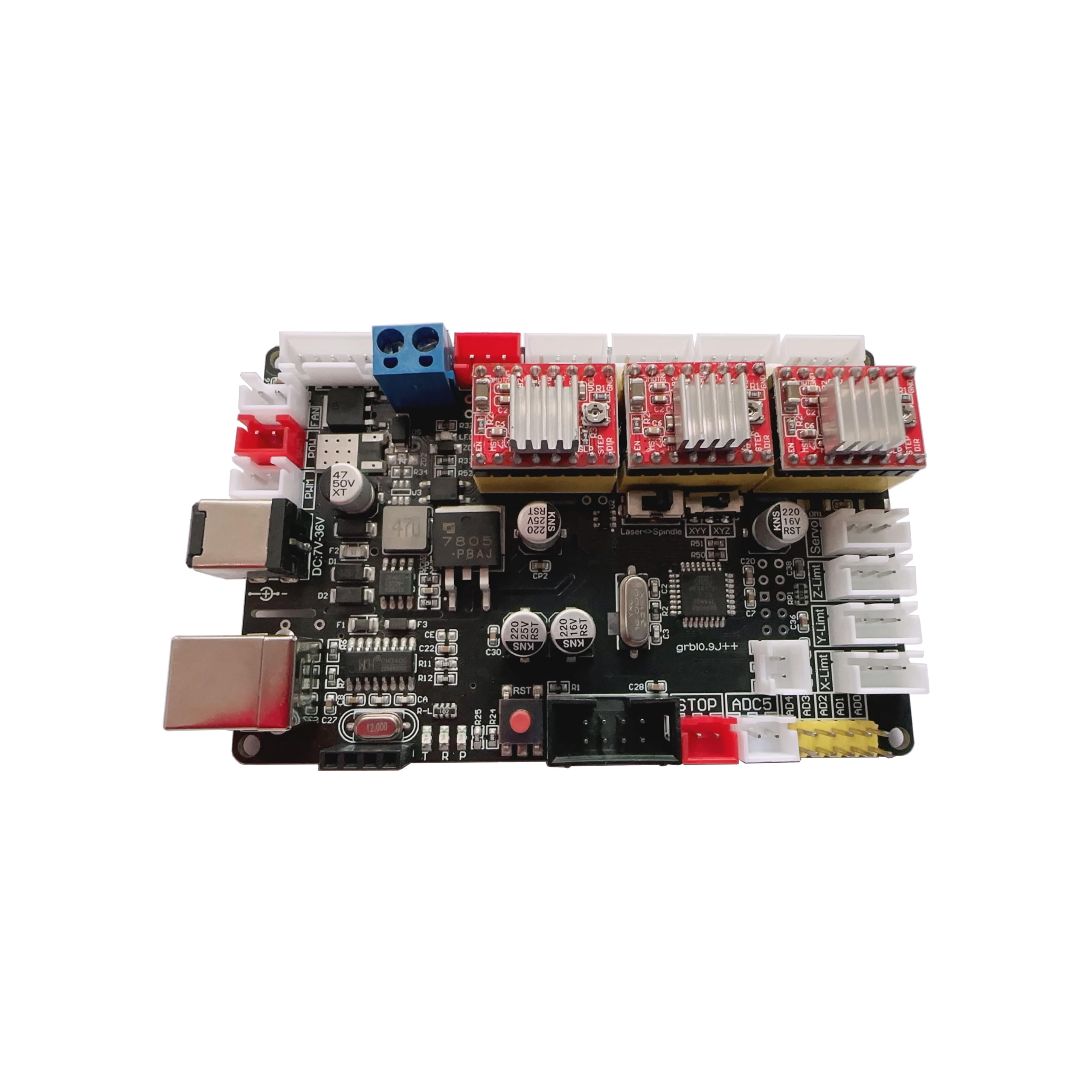 GRBL 3-Axis CNC Controller Board for DIY CNC 3018/1610/2418 - Perfect for Wood Carving & Engraving
