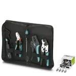 Phoenix Contact 1212422 Standard Tool Kit - Ferrules Crimping Pliers, Stripping Pliers, Sheath Stripping Tool, Cable Cutter & Bladed Screwdriver for Electrical Wiring & Cable Installation