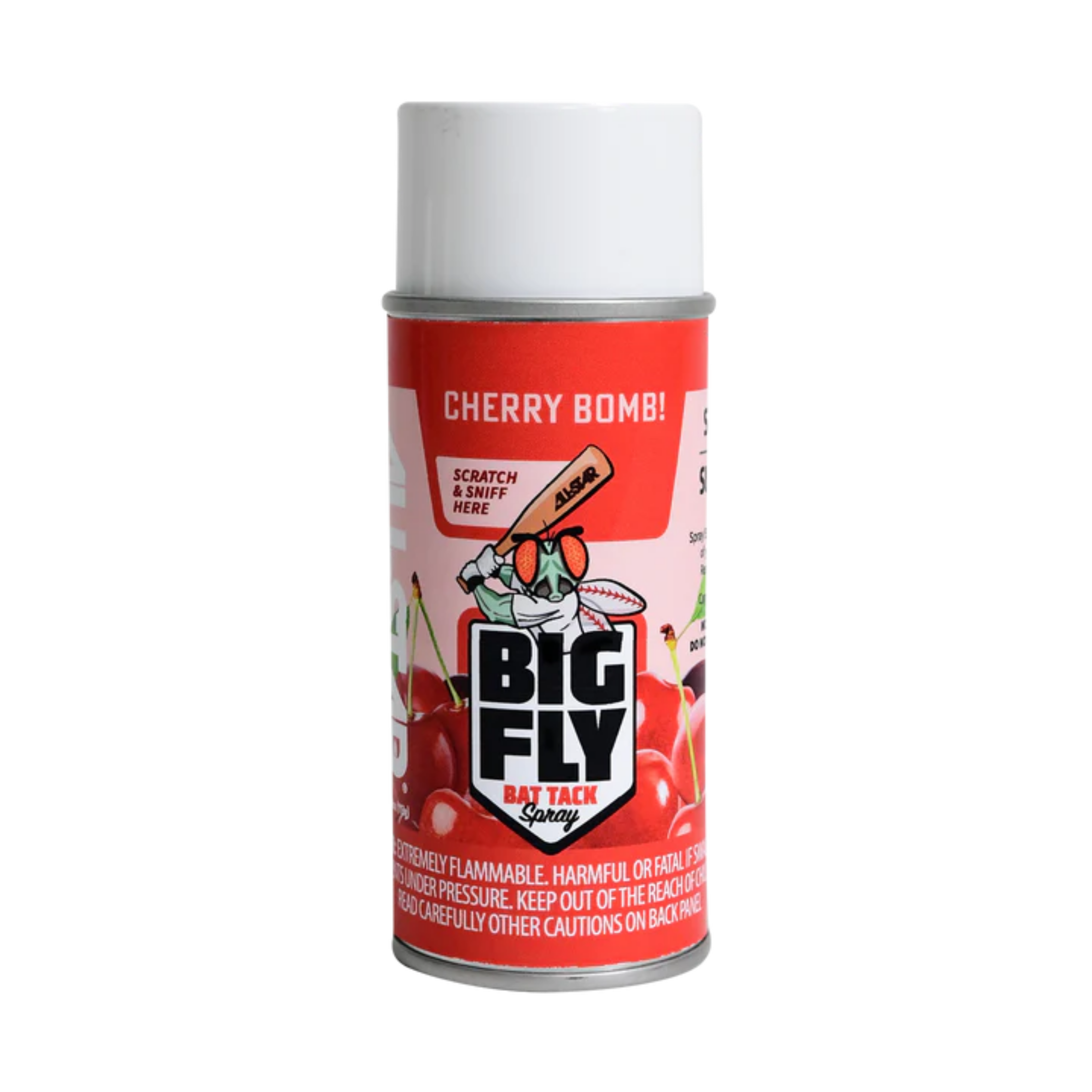 All Star Big Fly™ Bag Tack Spray - Cherry Scented Baseball Grip Enhancer for Better Bat Control | Perfect for Baseball Practice & Games