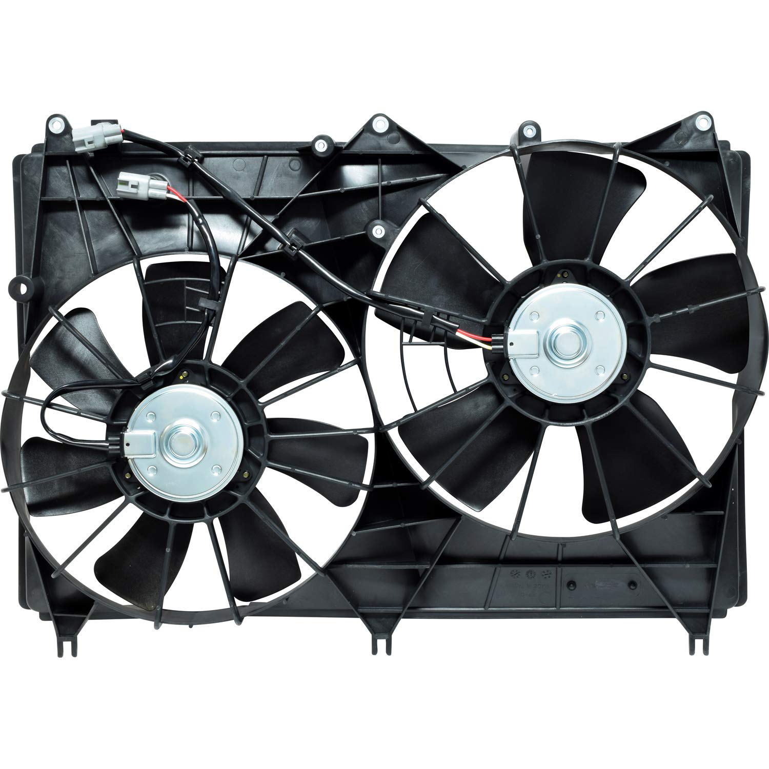 Dual Radiator and Condenser Fan Assembly FA 50510C - High Performance Cooling Fan for Cars, Trucks & SUVs - Perfect for Engine Cooling & AC System Maintenance