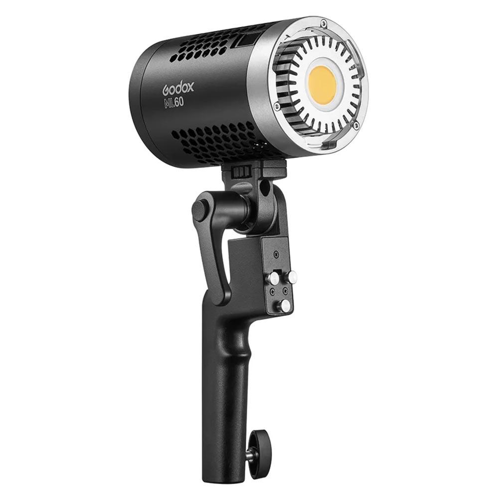 Godox ML60 5500K Portable LED Video Light with Godox Mount - Perfect for YouTube, Photography, and Studio Lighting