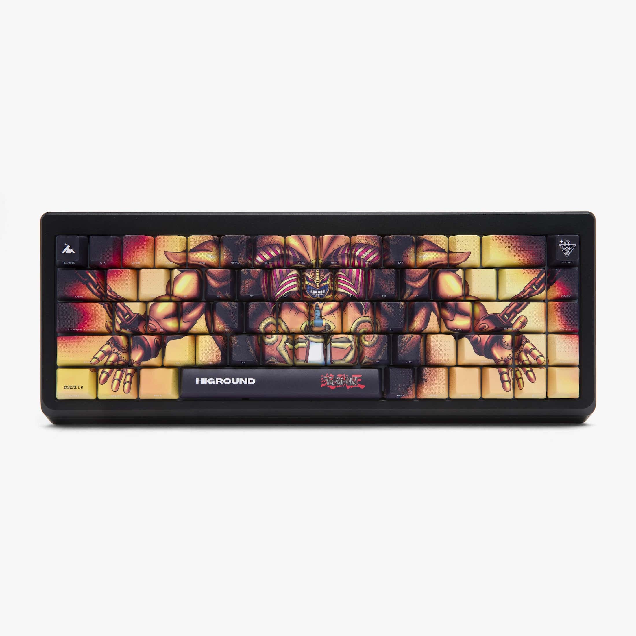 YGO x HG Summit 65 Keyboard 2.0 Mechanical Gaming Keyboard - Exodia The Forbidden One Theme - Perfect for Esports, Streaming & Anime Fans