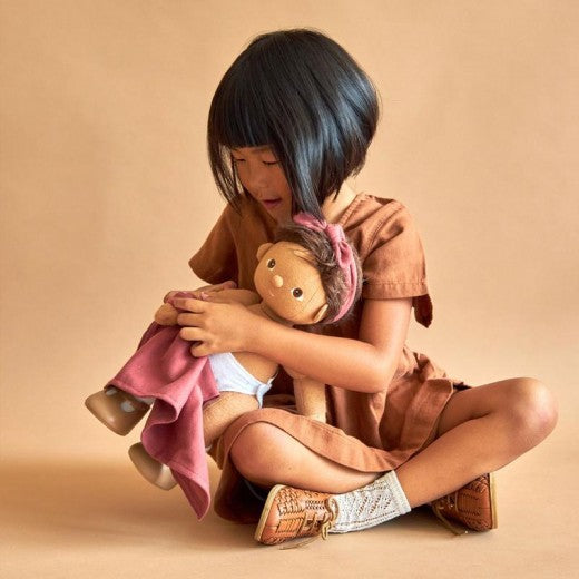 Dinkum Doll Sprout - Adorable Handmade Doll for Kids & Collectors | Perfect for Nursery Decor, Gifts & Playtime