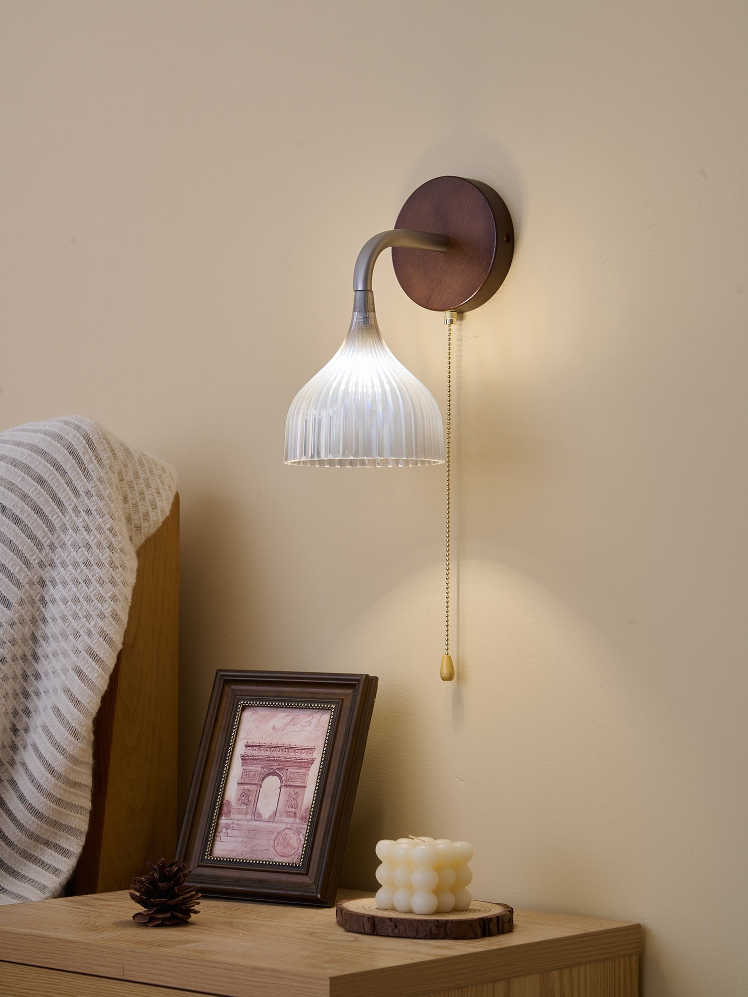 Lucina Wall Lamp - Modern LED Sconce Lighting for Bedroom, Living Room & Hallway | Energy-Efficient Indoor Wall Light Fixture