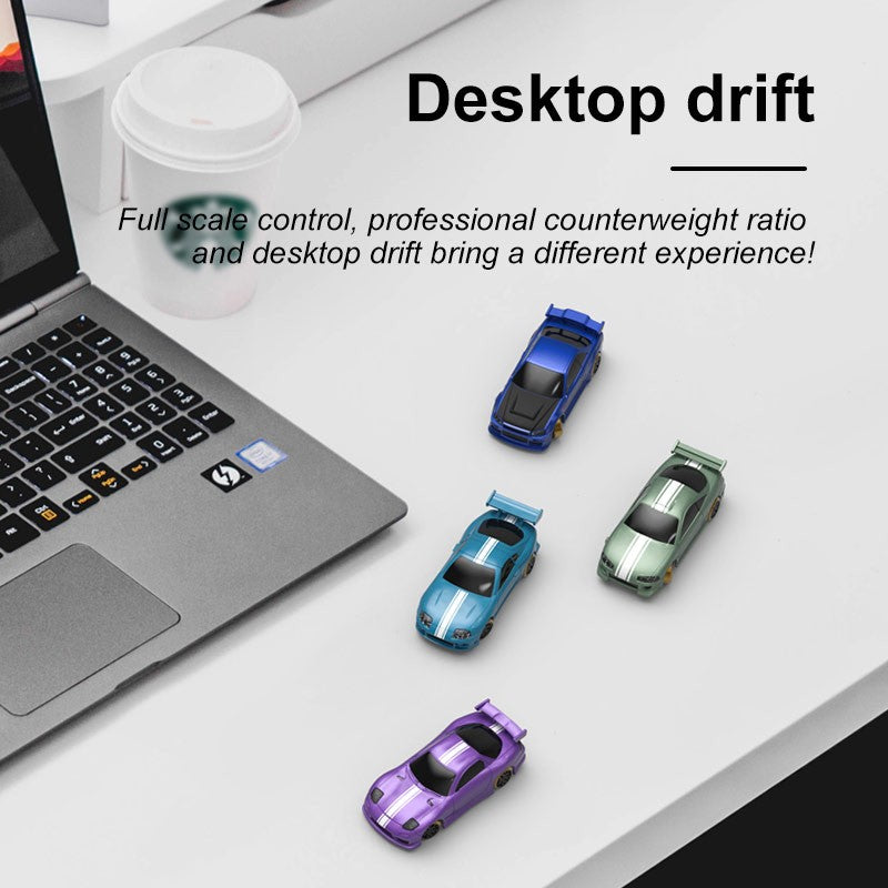 Turbo Racing C61 C62 C63 C64 RC Drift Car 1:76 Scale Mini Remote Control Vehicle with Built-in Gyroscope - Perfect for Indoor Racing, Drift Competitions & Collectors