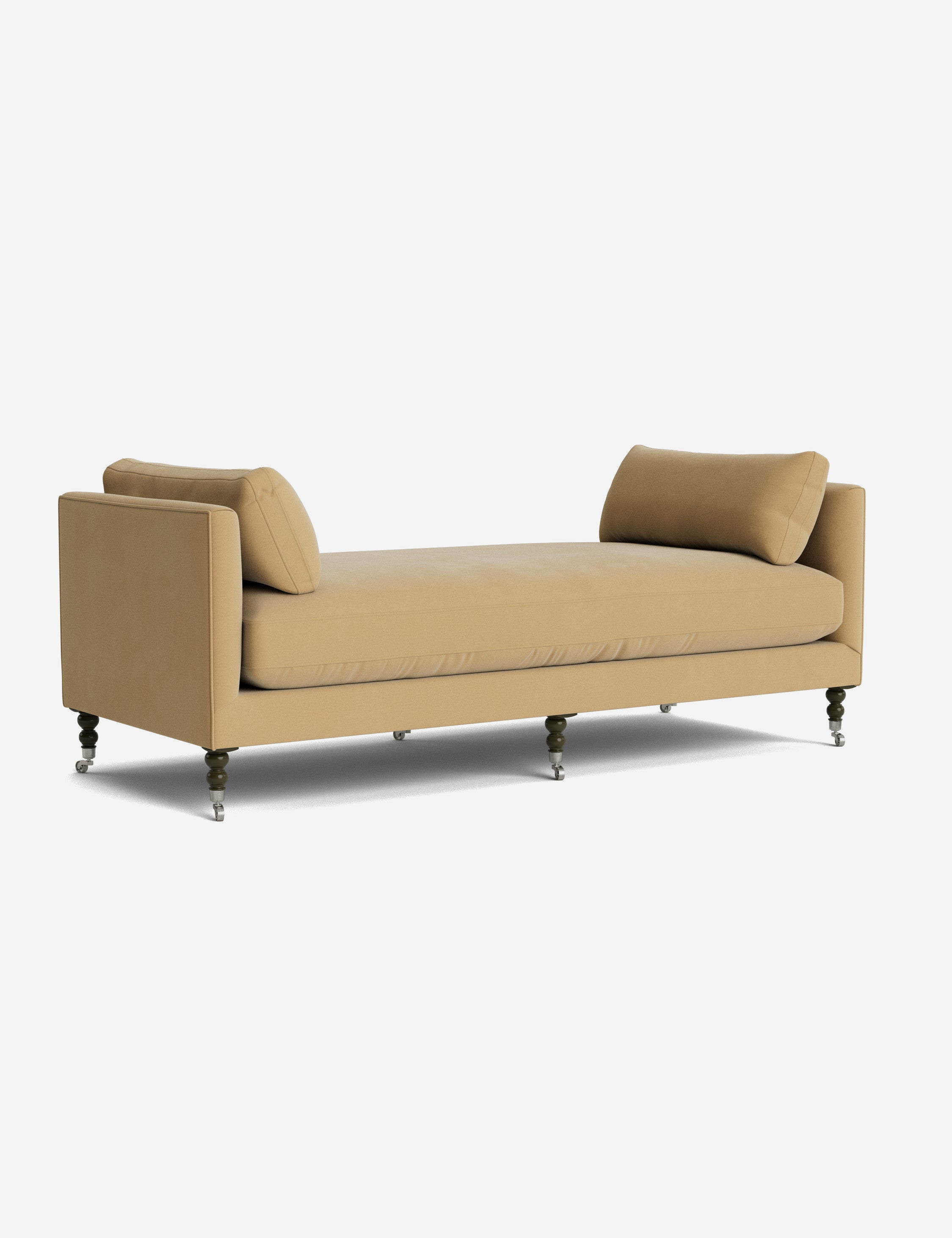 Stylish Fabienne Daybed - Modern Sofa Bed for Small Spaces, Guest Room & Living Room - Comfortable Sleeper with Upholstered Cushions
