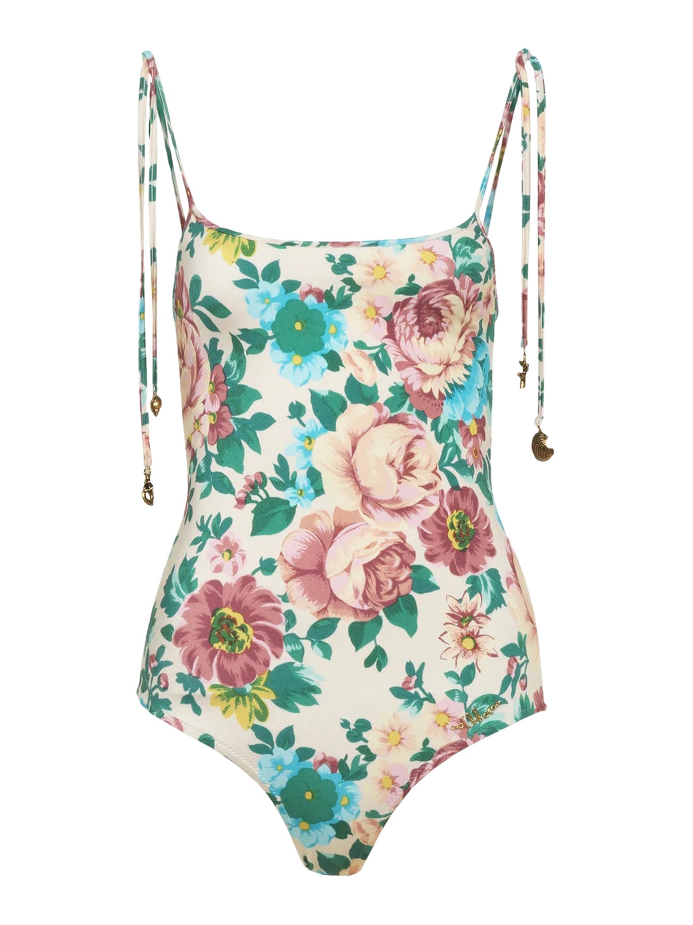 Stylish One Piece Swimsuit with Knotted Straps - Perfect for Beach Vacations & Pool Parties