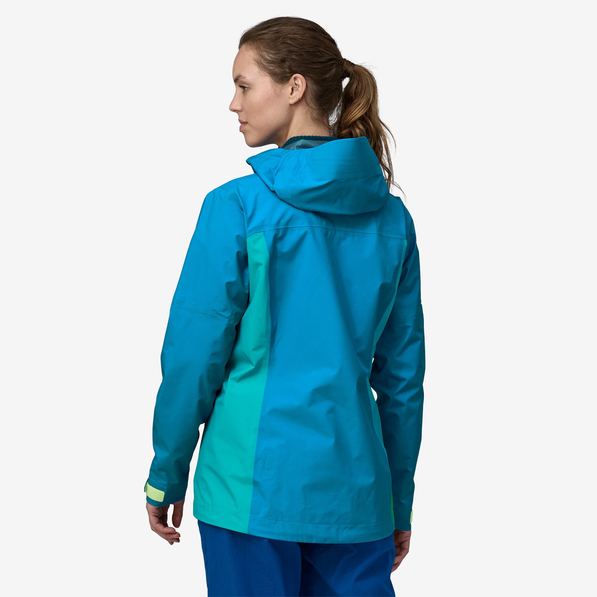 Boulder Fork Women's Waterproof Rain Jacket - Lightweight Windproof Hiking Jacket for Outdoor Activities, Camping & Travel
