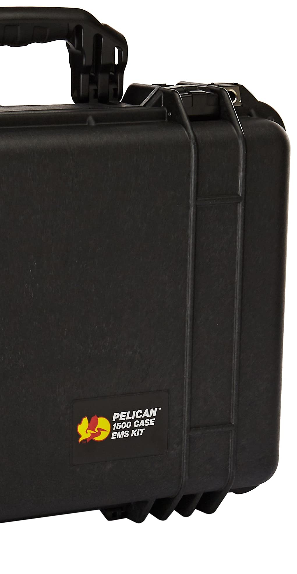 Pelican 1500 EMS Case - Waterproof & Shockproof Protective Hard Case with Foam Interior - Ideal for Medical Equipment, Electronics & Emergency Supplies Storage (Black)