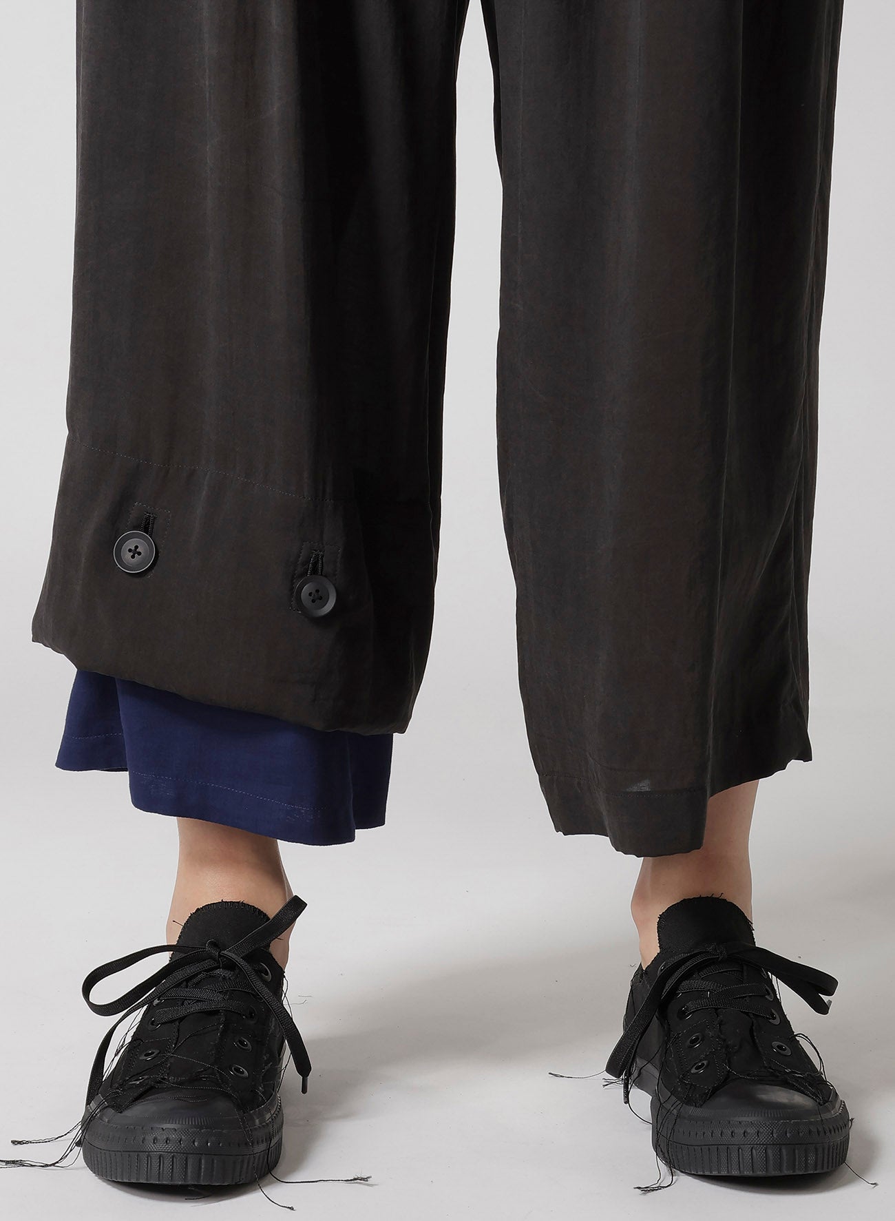 Eco-Friendly Cellulose Ozone Paneled Wide Leg Pants for Women - Comfortable Loose Fit Harem Trousers for Casual Wear, Yoga, and Travel