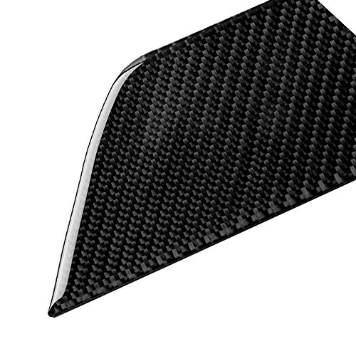 2 PCS Carbon Fiber Car Seat Adjustment Panel Decorative Stickers for Mercedes-Benz W204 (2007-2013) - Interior Trim Mouldings for Right-Hand Drive Vehicles | Perfect for Car Customization & Luxury Interior Upgrade