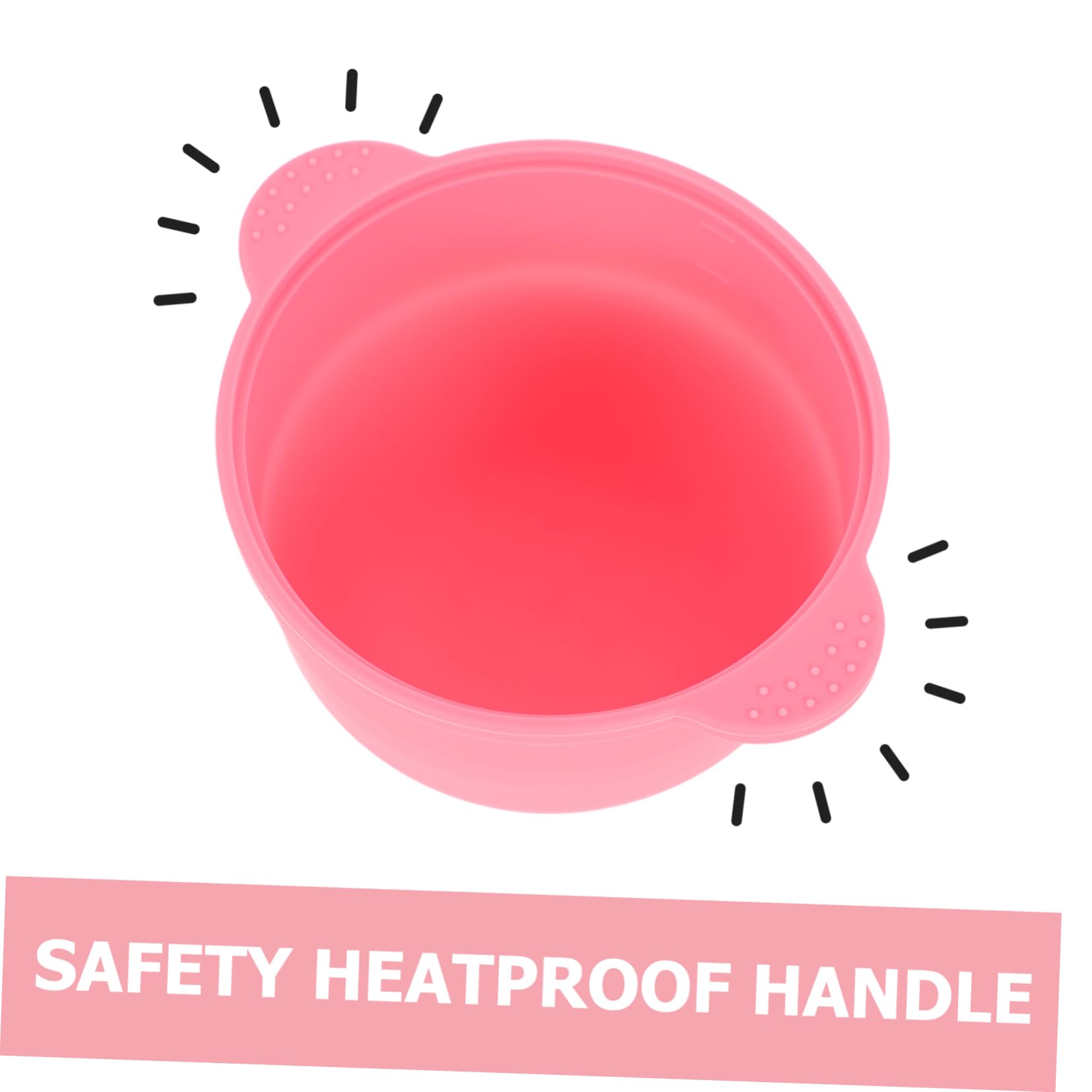 Healeved 2-Pack Removable Wax Warmer Pot with Lid - Professional Depilatory Waxing Bowl for Hair Removal & Candle Wax Melting - Foldable Design for Easy Storage - Perfect for Home Salons & DIY Beauty Treatments