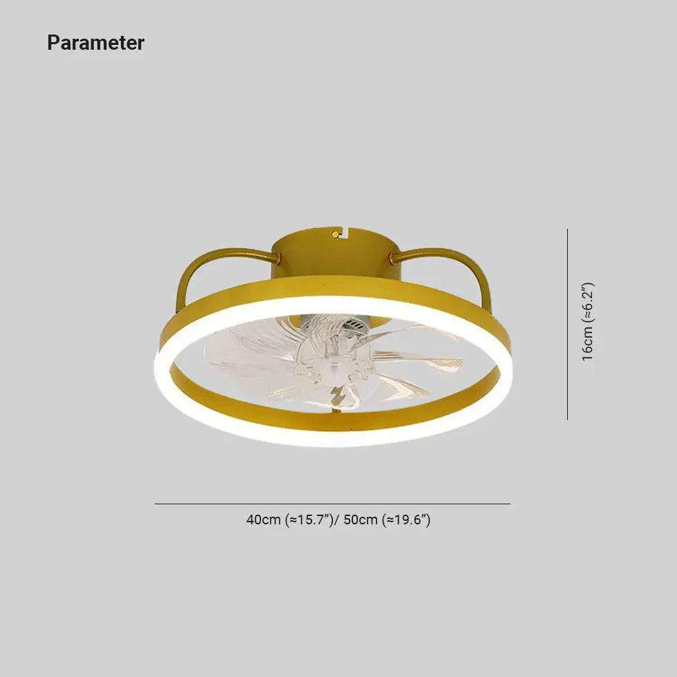 Modern LED Ring Ceiling Light - Energy Efficient Dimmable Bedroom Lighting for Home & Office - Perfect for Living Room, Bedroom, or Workspace Ambiance