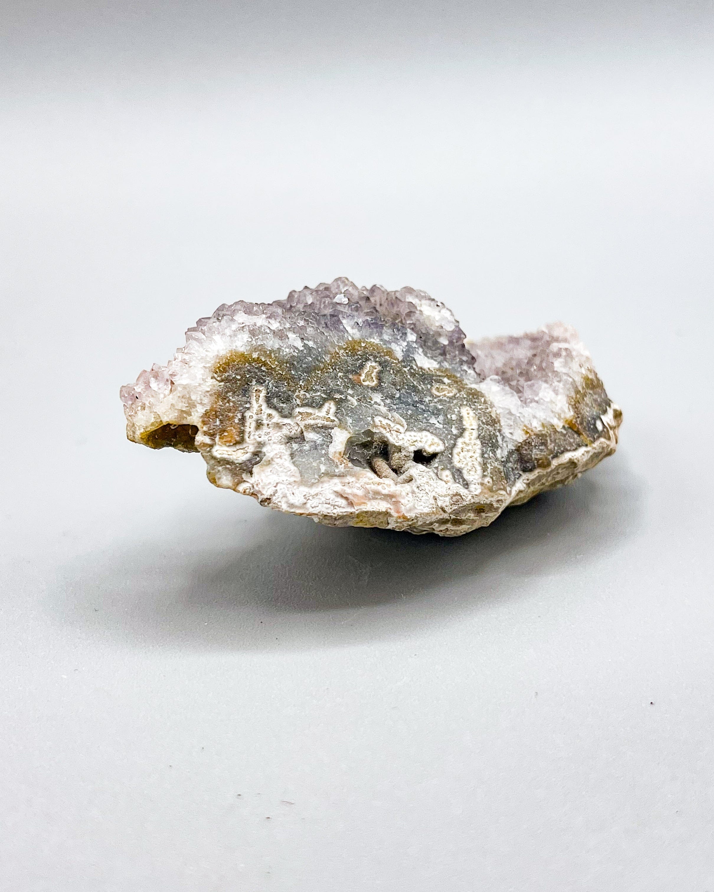 Natural Dark Amethyst Crystal Cluster - Raw Healing Stone Specimen for Meditation, Energy Work & Home Decor (3-4 Inch)