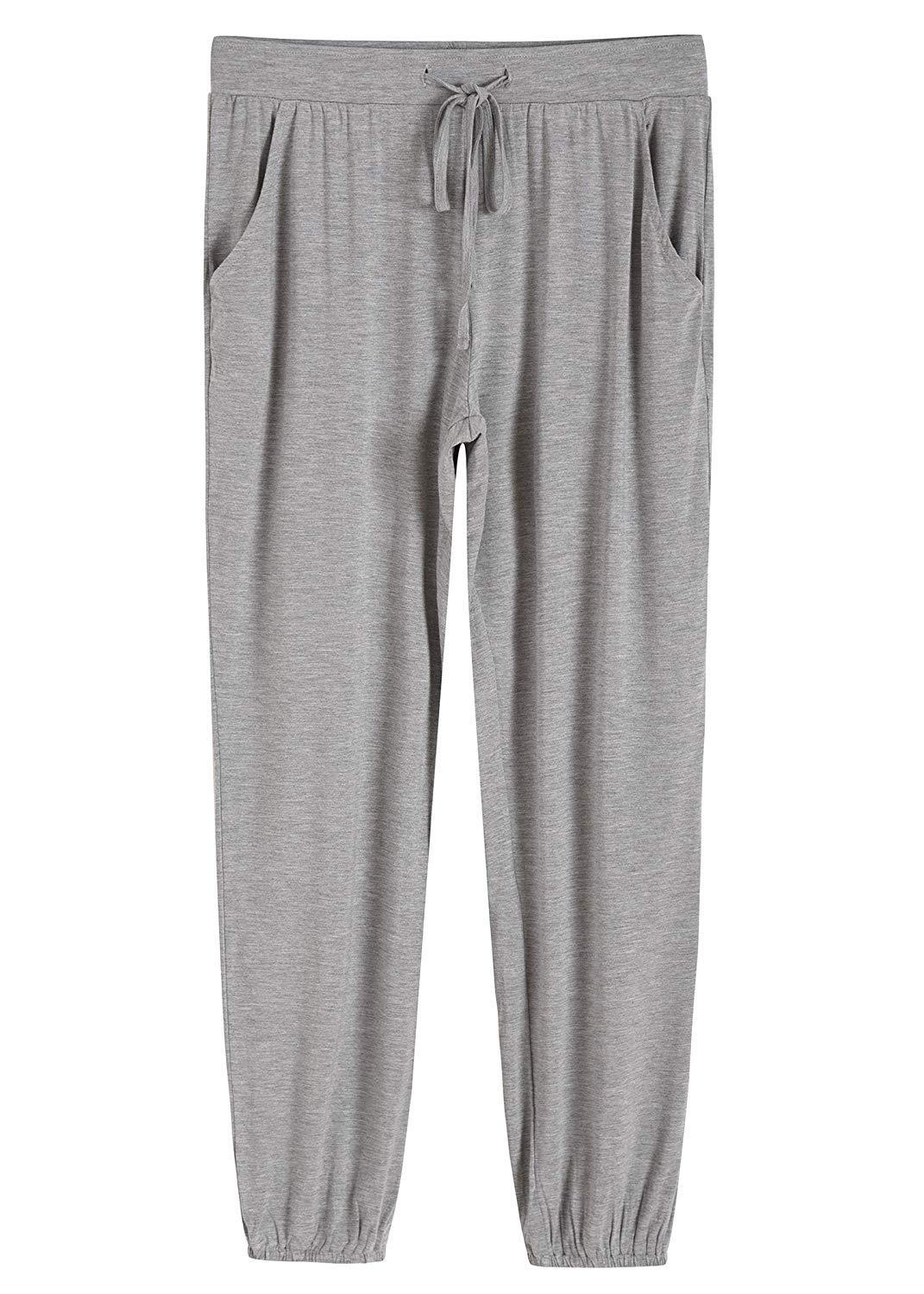 Comfy Women's Pajama Pants with Pockets - Soft Lounge Sleepwear for Relaxing at Home & Travel