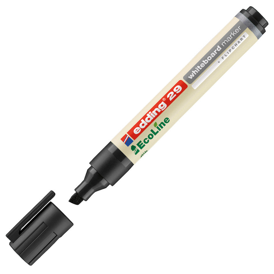edding EcoLine 29 Whiteboard Markers - Low Odor Dry Erase Markers for Whiteboards, Glass & Non-Porous Surfaces - Perfect for Office, Classroom & Home Use