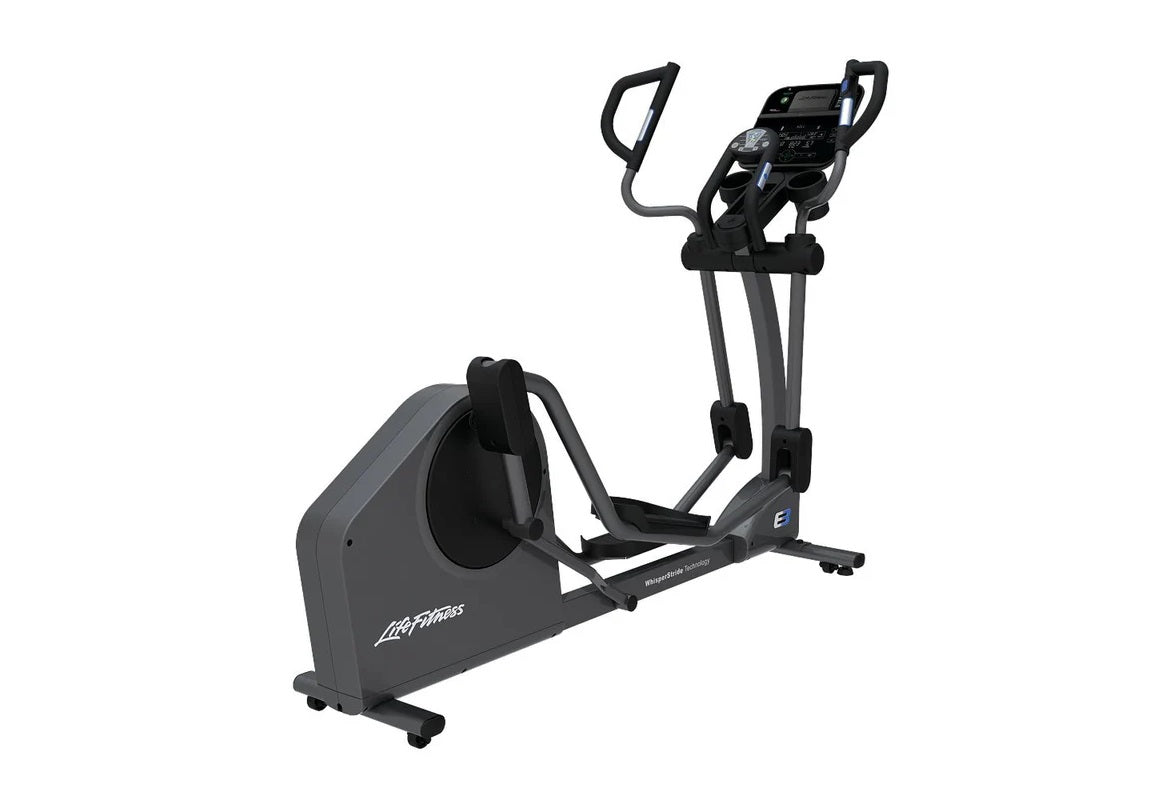 Life Fitness E3 Elliptical Cross Trainer - Low Impact Cardio Machine for Home Gym | Perfect for Weight Loss, Full Body Workout & Joint-Friendly Exercise