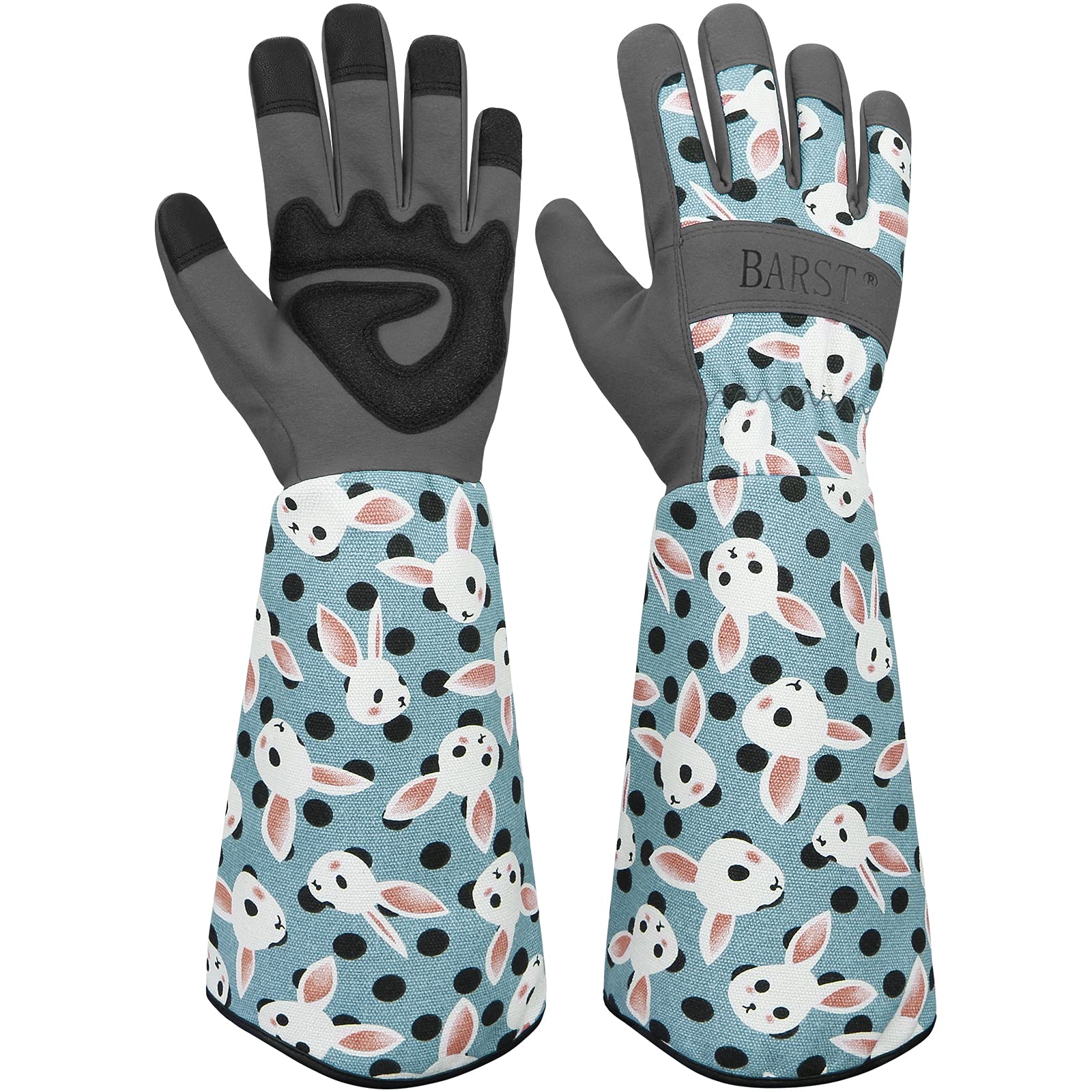 BARST Long Gardening Gloves - Thorn Proof Rose Pruning Gloves for Bushes & Cacti - Durable Protection for Gardeners - Perfect Gardening Gift for Outdoor Planting & Landscaping
