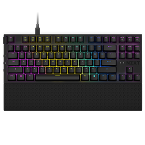 Mechanical Gaming Keyboard - 87 Key TKL Compact Design, FR ISO Layout, Gateron Red Linear Switches | Perfect for Office Work, Programming & Esports Gaming