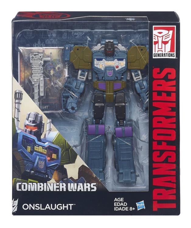 Transformers Combiner Wars Voyager Onslaught Action Figure - Collectible Robot Toy for Fans & Kids - Perfect for Display, Play, and Gifts
