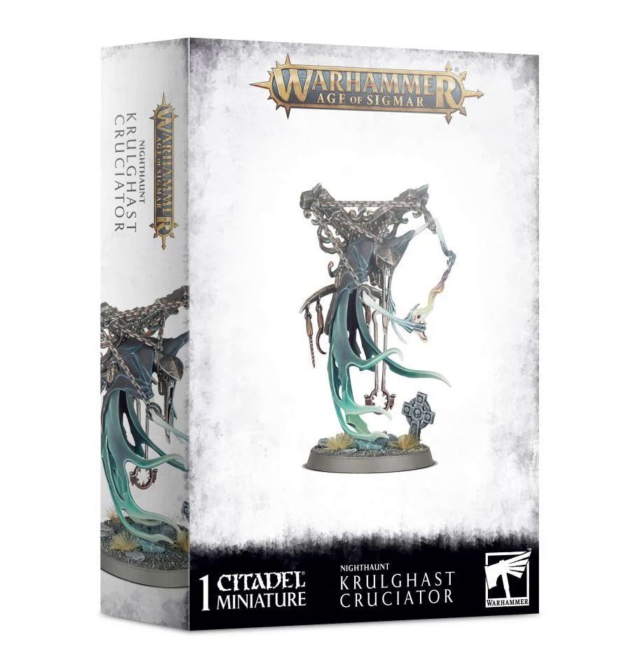 Age of Sigmar Nighthaunt Krulghast Cruciator Miniature - Warhammer Fantasy Battle Game Figure for Tabletop Wargaming & Collectors