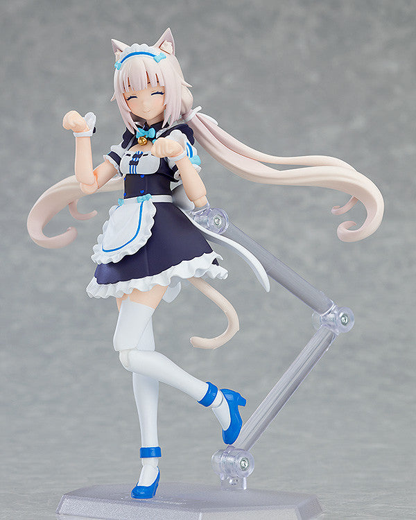 Figma #487 Vanilla Nekopara Anime Figure - Collectible PVC Statue for Anime Fans | Perfect for Display, Gift, and Anime Collections