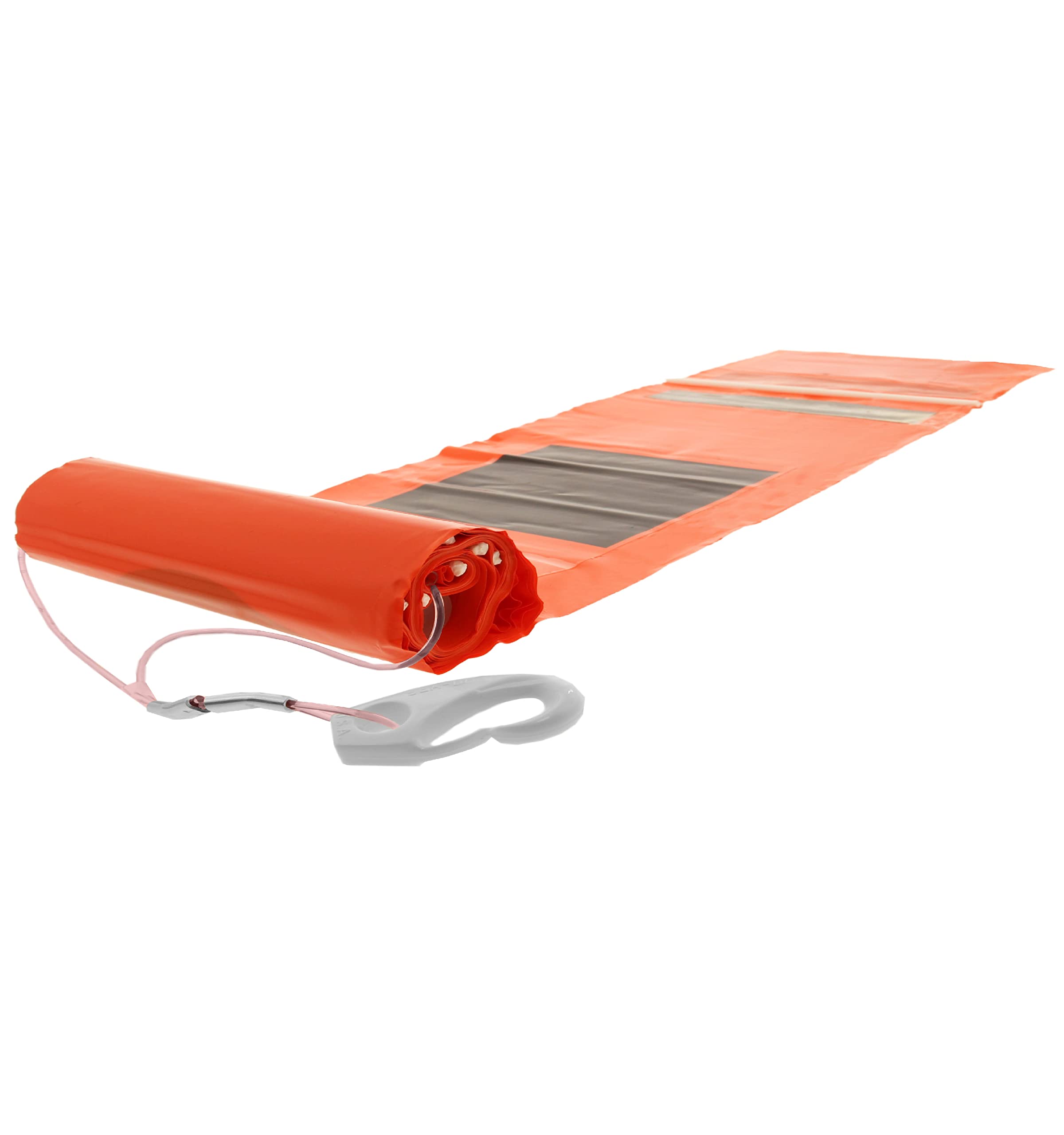 Emergency Survival Streamer - Portable Rescue Signal Device for Land, Sea & Snow, Day/Night Use with Continuous LED Visibility - Perfect for Hiking, Boating, Camping & Outdoor Adventures