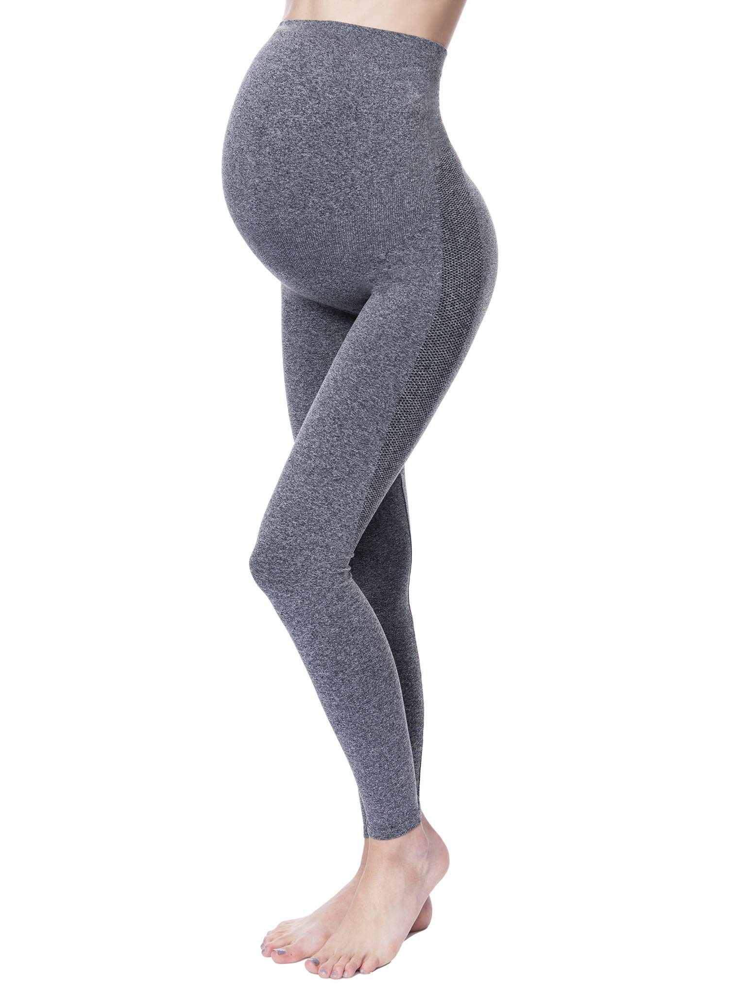 Maternity Compression Yoga Leggings for Women - High Waisted Workout & Gym Tights - Postpartum Support & Comfort for Pregnancy, Exercise & Daily Wear