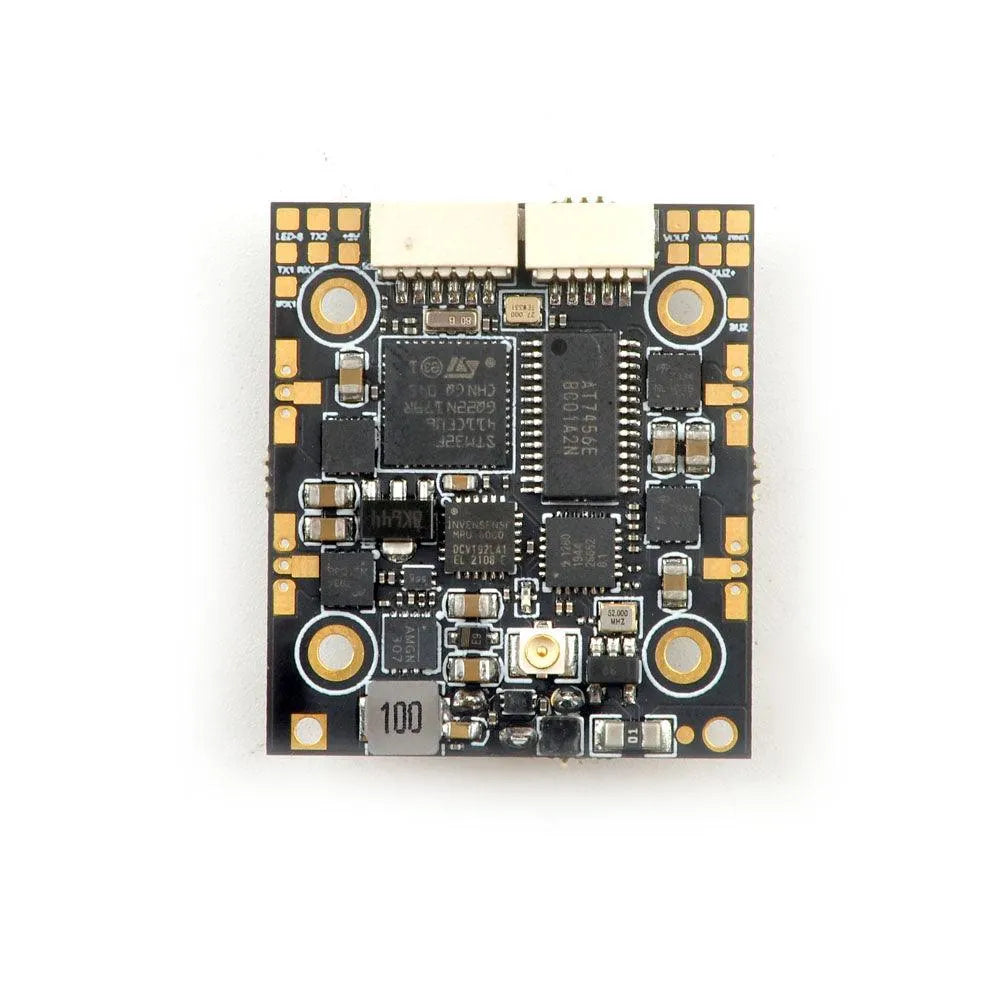 HappyModel ELRS X1 AIO 4-in-1 Flight Controller with Built-in SPI 2.4G ELRS & 12A ESC - Perfect for Toothpick Drones, FPV Racing, and DIY Drone Builds