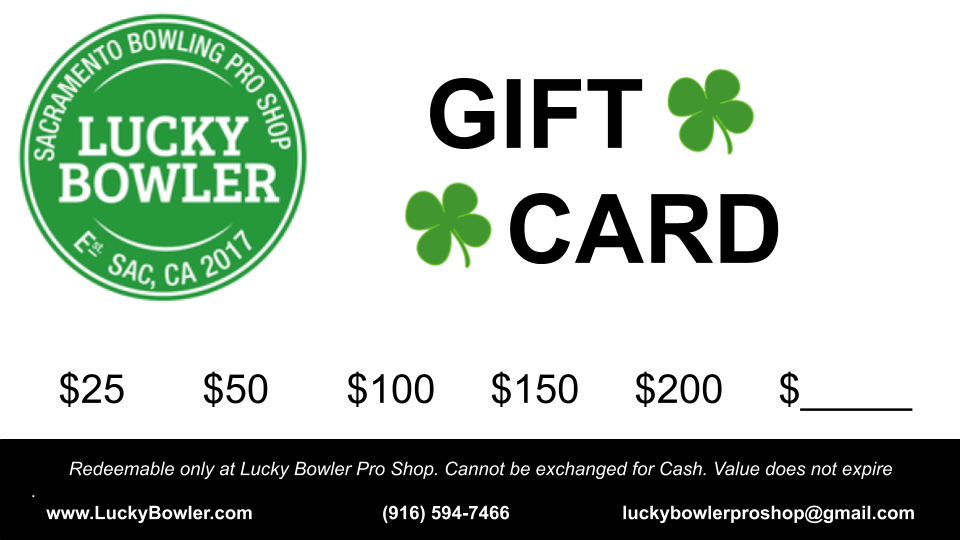 Lucky Bowler Pro Shop Gift Card - Perfect for Bowling Enthusiasts & Sports Lovers - Great for Birthdays, Holidays & Special Occasions