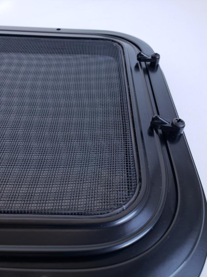 CR Laurence Passenger Side Half Slider Van Bunk Window for 2007-2024 Models - Perfect for RV Conversions, Camper Vans & Mobile Living Spaces