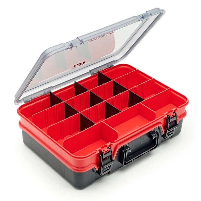 Daiwa Tournament Tackle Box - Premium Fishing Lure Storage Case for Bass, Trout & Saltwater - Organize Hooks, Spinners & Soft Plastics - Ideal for Tournament Anglers & Outdoor Fishing Trips