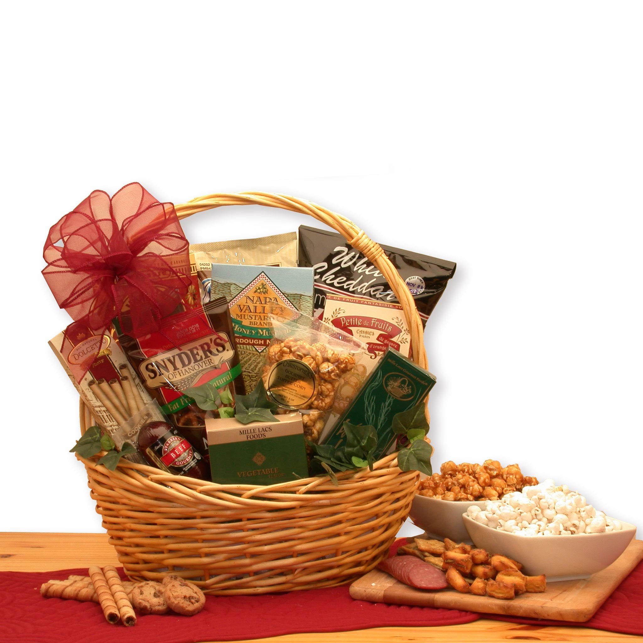 Ultimate Snack Gift Basket - Gourmet Assorted Treats Collection for Holidays, Birthdays & Corporate Gifting | Perfect for Office Snackers, Party Favors & Care Packages