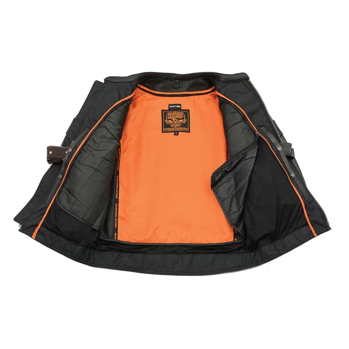 Milwaukee Men's Vented Scooter Jacket - Lightweight Motorcycle Riding Jacket for Men with Breathable Mesh Lining - Perfect for Urban Commuting, Scooter Riding & Outdoor Adventures