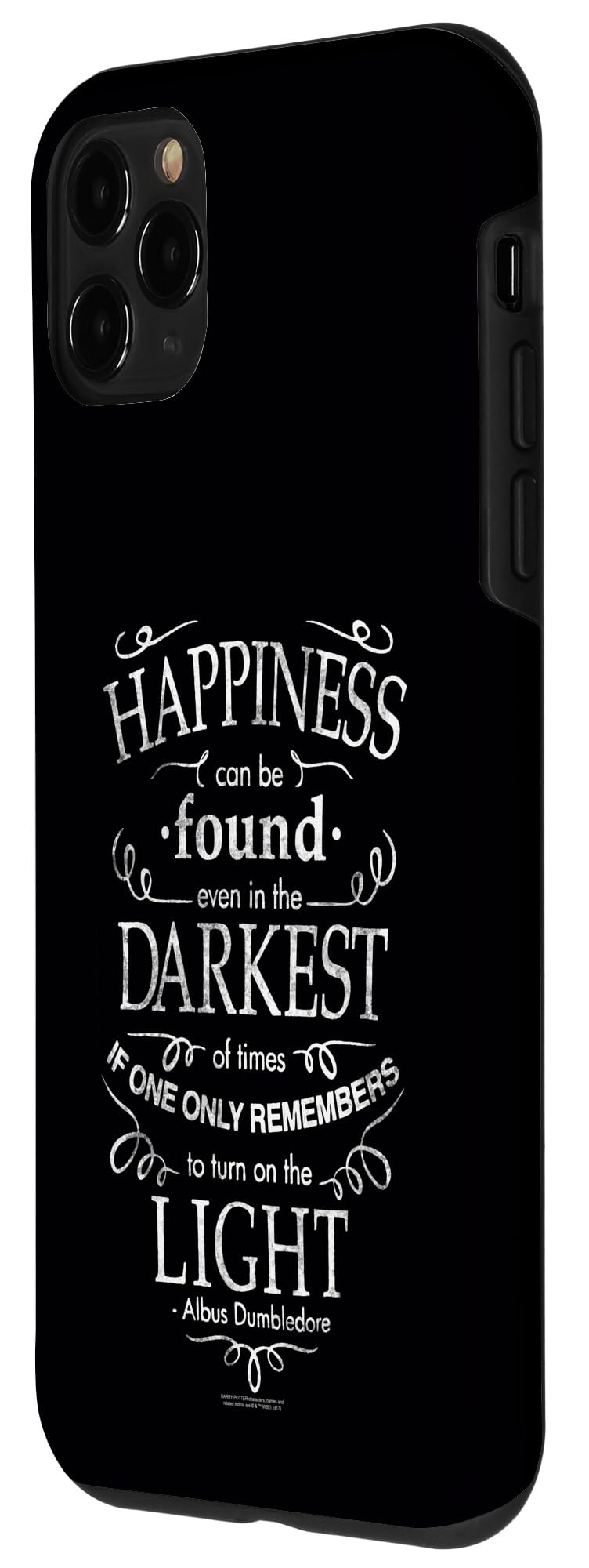 Harry Potter Happiness Quote iPhone 11 Pro Case - Magical Protective Cover for Apple iPhone 11 Pro - Perfect for Fans, Daily Use & Gift Giving